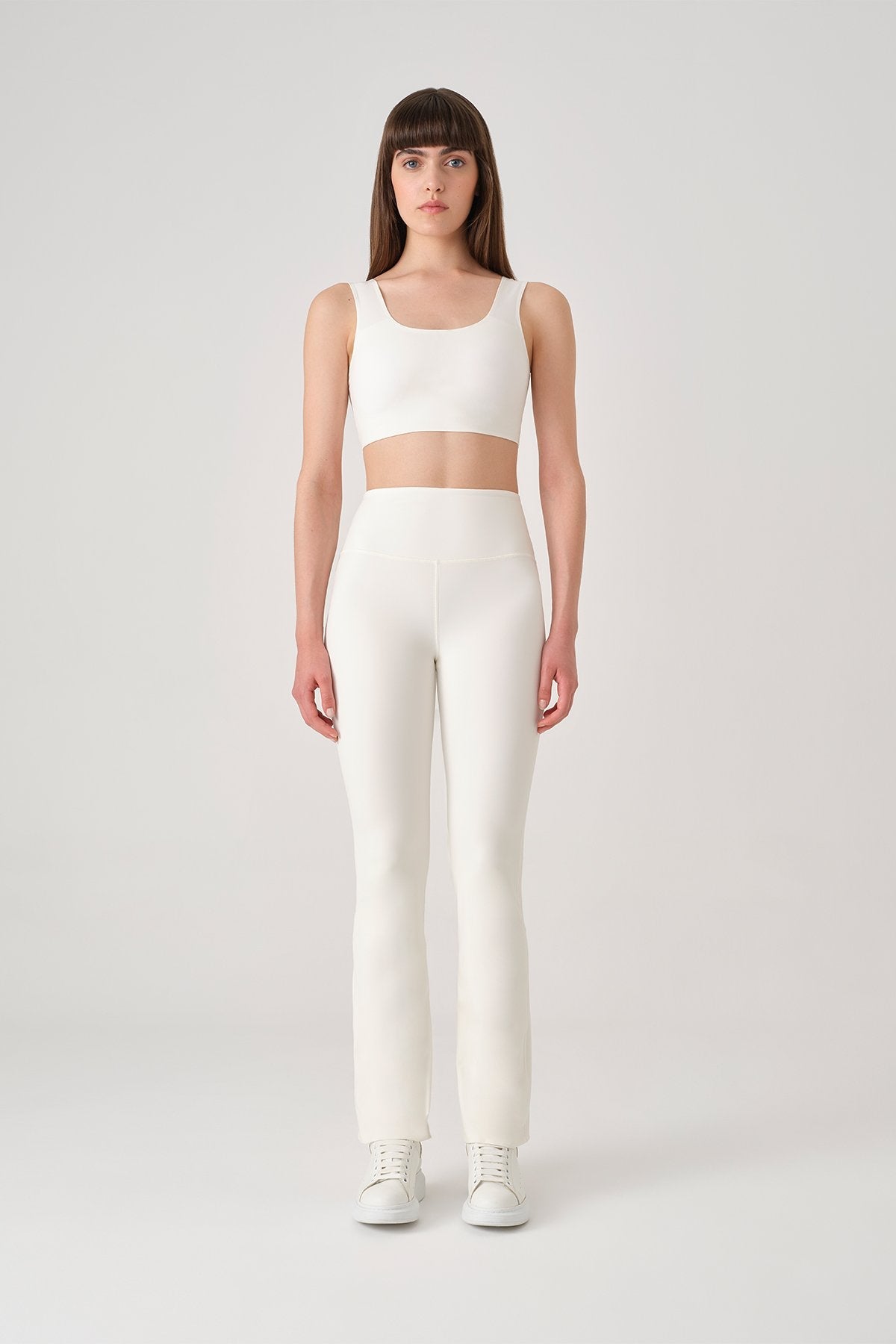 Push Up Light Bootcut White