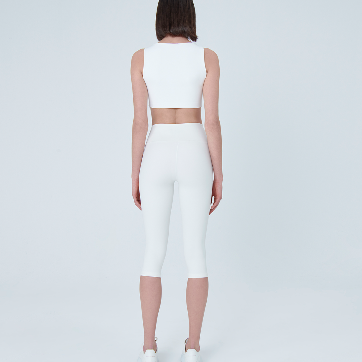 Push Up Capri White – Up & Fit - Int