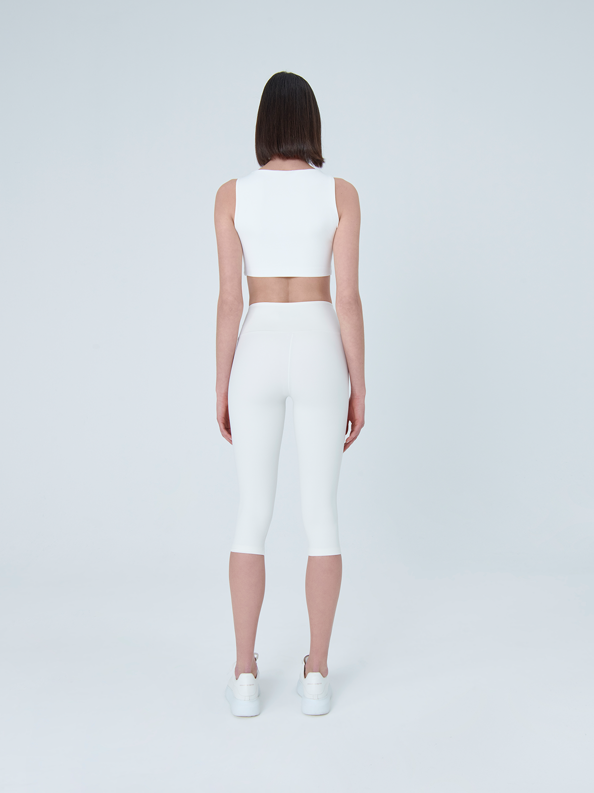 Push Up Capri White