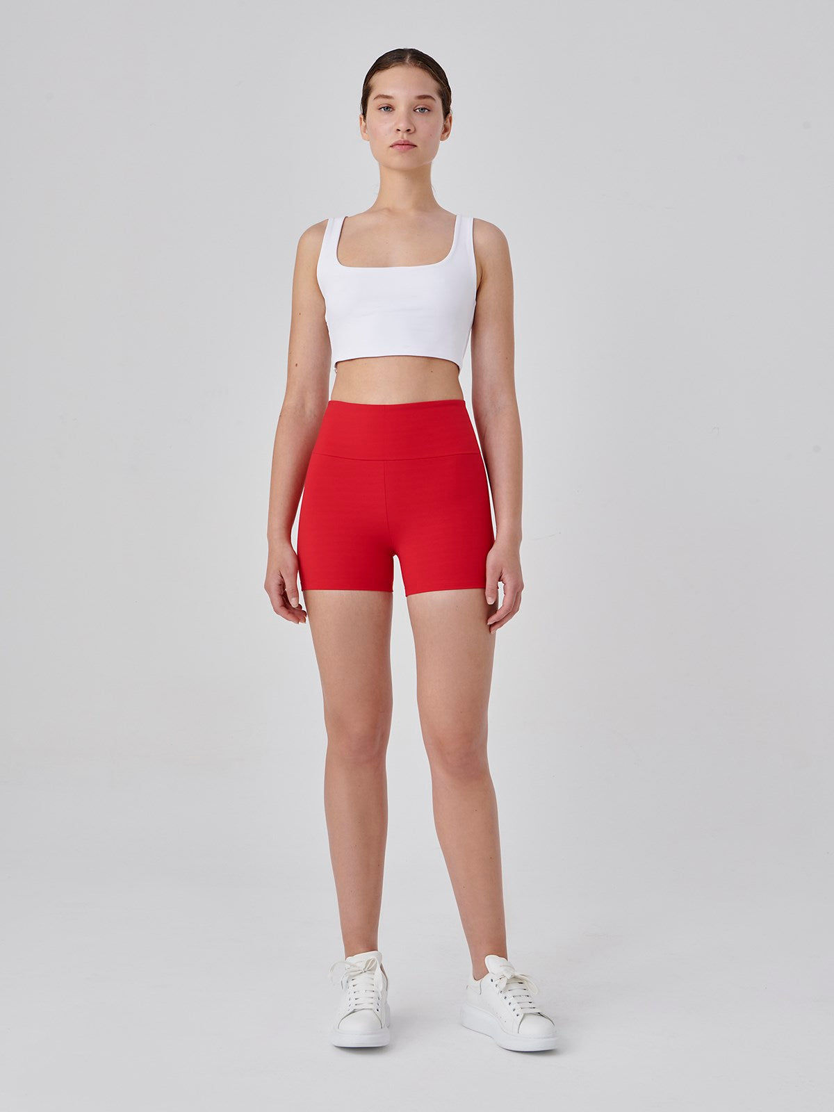 Push Up Shorts Red